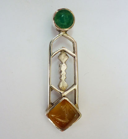 Silver Pendant from Bali